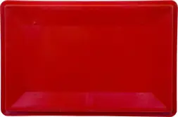 Ящик пластиковый сплошной Е3 (евроформат), 600x400x300 мм, 61 л, зеленый [210]