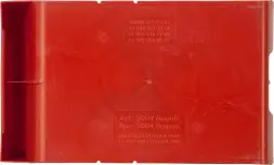 Ящик (лоток) пластиковый сплошной, 400x230x200 мм, 18.4 л, синий [5004]