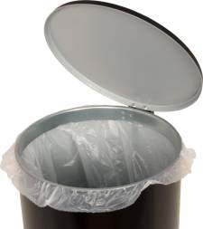 Урна мусорная с педалью, 7 литров