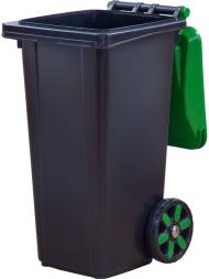 Пластиковый мусорный контейнер, 60 литров