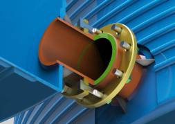 Втулка с фланцем 160